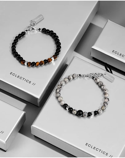 Eclectics - Essence Natural Stone Bracelet Set