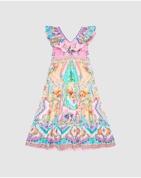 Camilla - Tiered Frill Maxi Dress - Kids-Teens