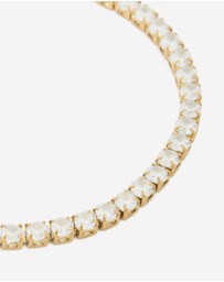 Lovisa - Waterproof Gold Plated Stainless Steel Cubic Zirconia Tennis Bracelet