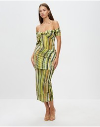 Third Form - Wind Through Off Shoulder Dress