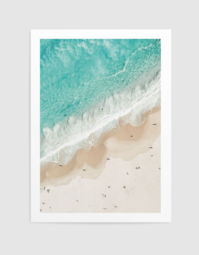 Olive et Oriel - Bondi Splits Art Print