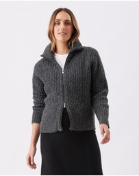 Ripe Maternity - Layla Zip Through Knit
