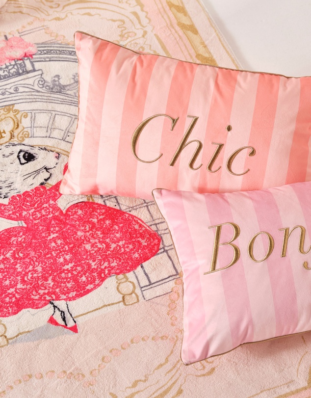 Claris the Chicest Mouse in Paris - Chic Filled Cushion