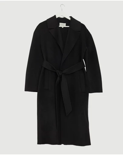Revibe - Repaired Assembly Label Ivy Wool Coat - AU 6
