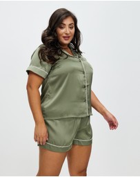 Atmos&Here - Lilah Short Satin PJ Set
