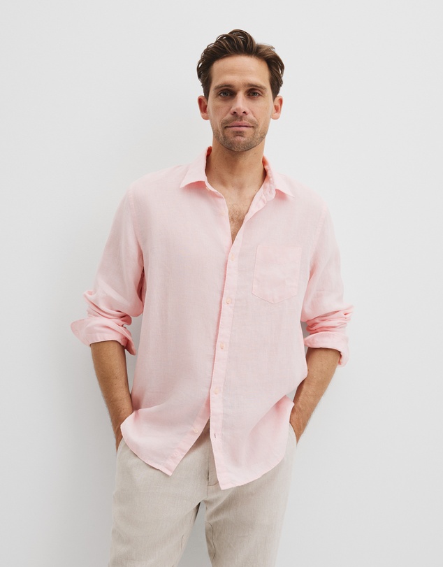 Country Road - Organically Grown Linen Regular Fit Shirt