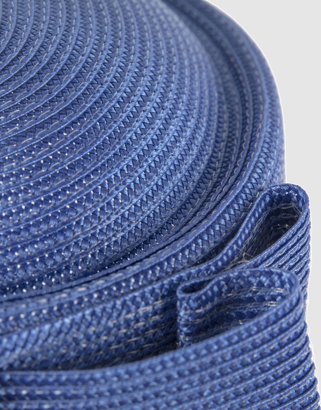 Max Alexander - Royal Blue Braid Pillbox Hat
