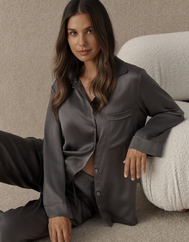 Papinelle - Audrey Washable Silk Full Length PJ