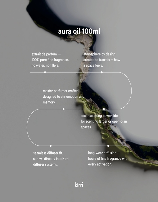 Kirri by Scent Australia Home - Aura Santal Woods Oil 100ml Trio