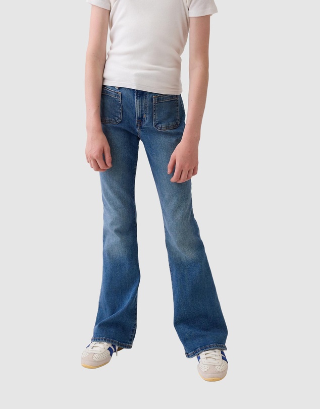GAP - High Rise '70s Flare Jeans - Kids-Teens