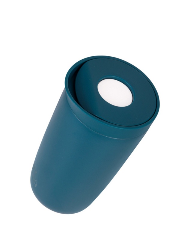 Sky Gazer - Click & Sip Insulated Coffee Cup- Navy