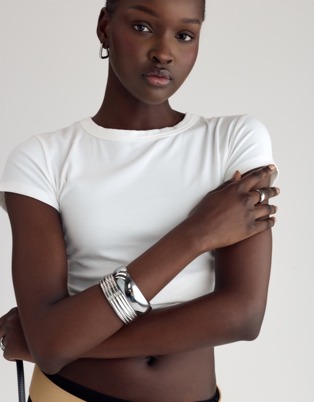 CENDRE - Frankie Bangle Silver