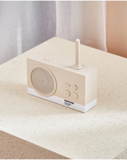 Lexon - Lexon Thykho 3 Fm Radio & Bluetooth Speaker PANTONE - Sand
