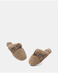 EVERAU - Australian Shepherd Ugg Cecil Double Faced Sheepskin Upper House Shoes