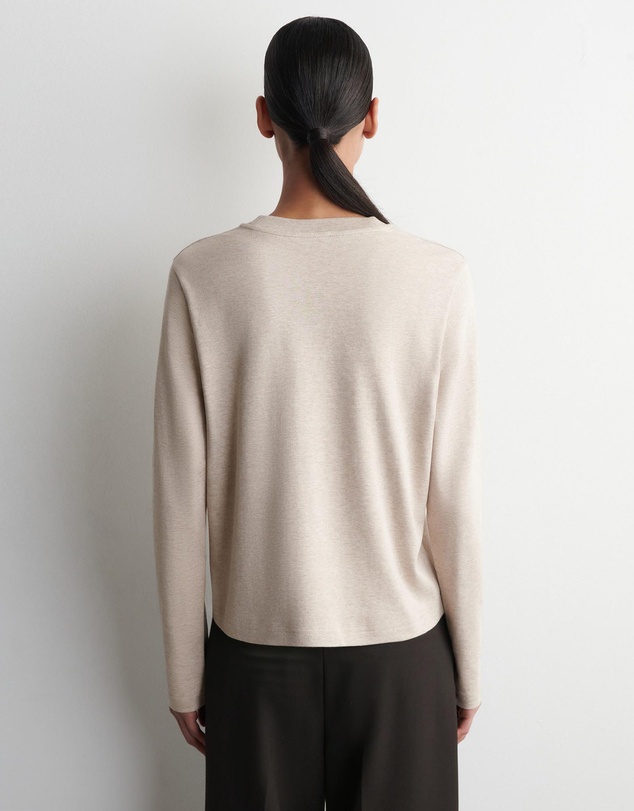 COS - Clean Cut Regular Long-Sleeved T-Shirt