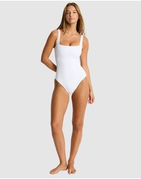 Sea Level Australia - De Luxe Square Neck Bralette One Piece