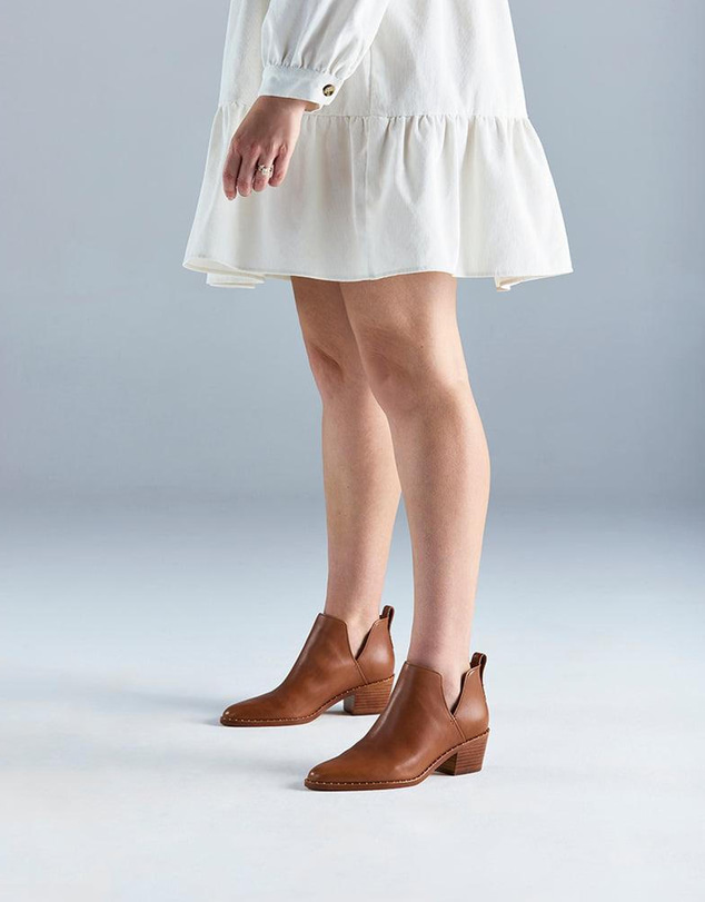Wittner - Jiya Ankle Boot Havana Tan Leather