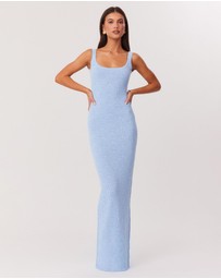 SNDYS - Josefina Jacquard Knit Maxi Dress