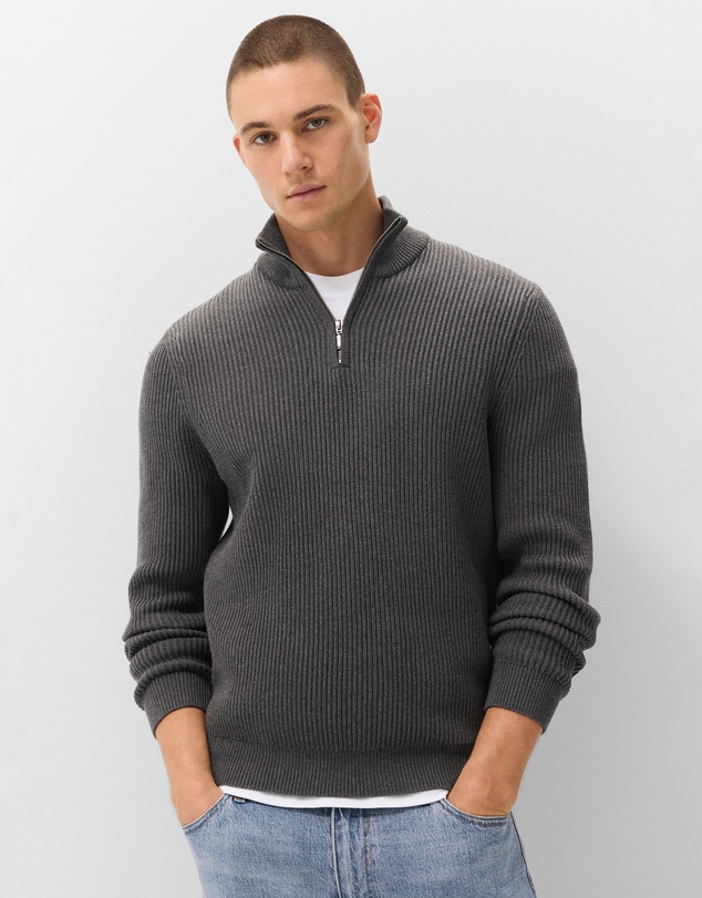 UNISON - Half Zip Knit