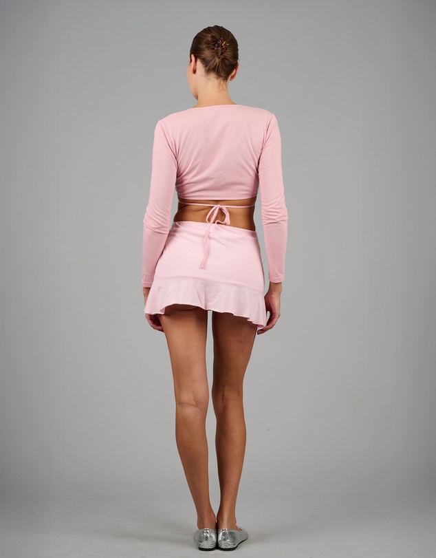 Love and Nostalgia - Tiny Flip Skirt - Blush Pink