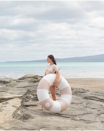&Sunday - Nostalgia Oversized Inflatable Pool Tube Float- Earth 