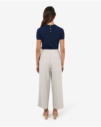 Forcast - Mallory Herringbone Culottes
