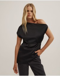 Witchery - Tipped Shoulder Top