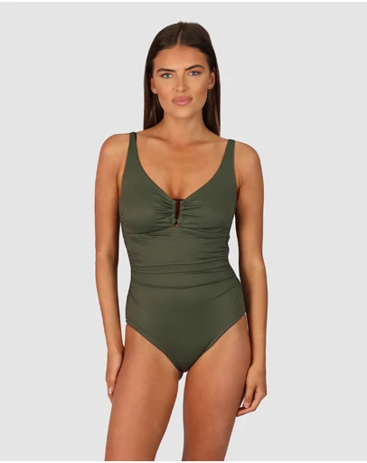 Baku Swimwear - Rococco D/E Cup Ring One piece Swimsuit