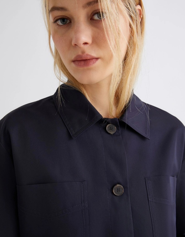 Marella - Cropped Button Up Jacket