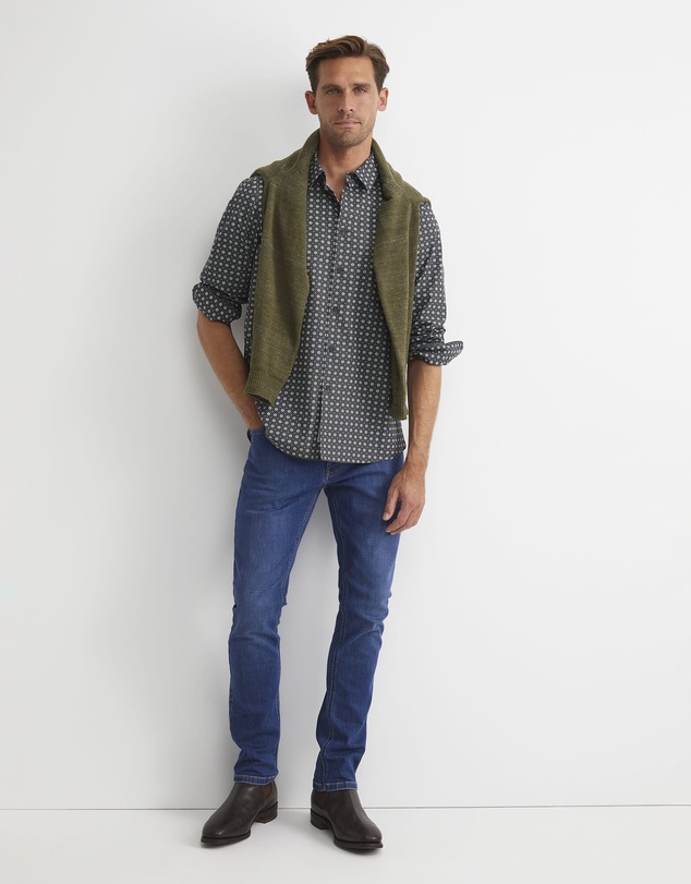 Sportscraft - William Long Sleeve Print Shirt
