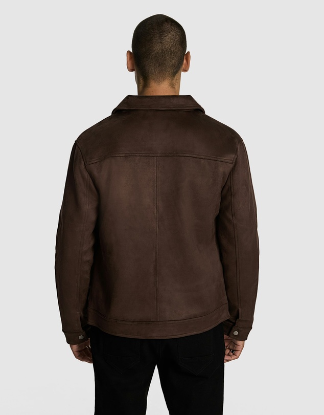 yd. - Sutherland Faux Suede Jacket
