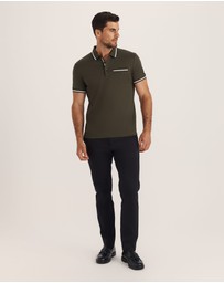 SABA - Ted Textured Cotton Polo