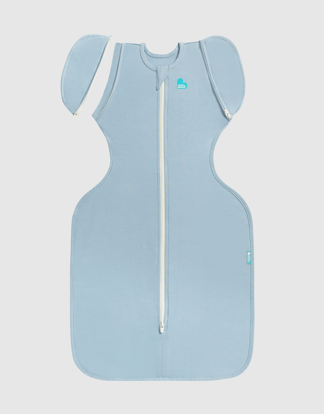Love to Dream - Swaddle Up™ Transition Bag 0.2 TOG Stretch Cotton Soft Blue