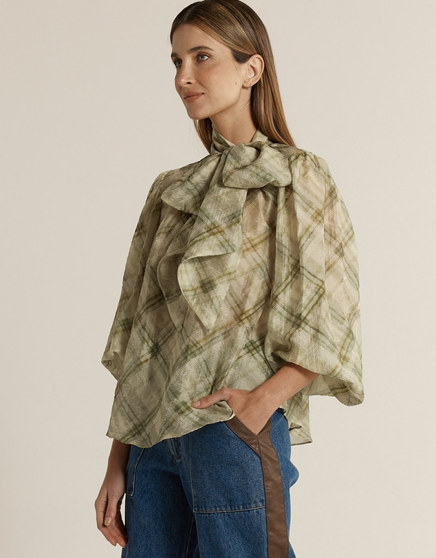 Fate + Becker - Eve Pussybow Blouse
