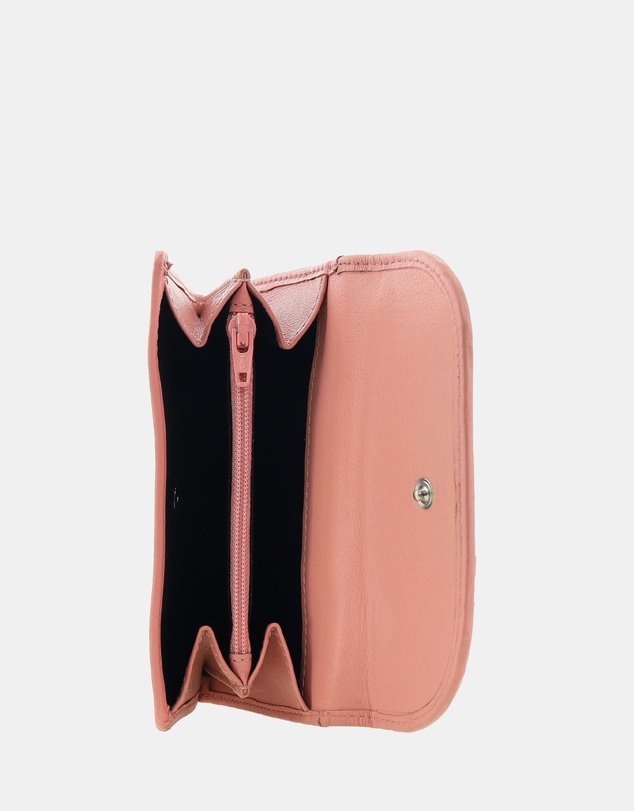 Pierre Cardin - Pierre Cardin Genuine Leather Ladies Tri-Fold Wallet