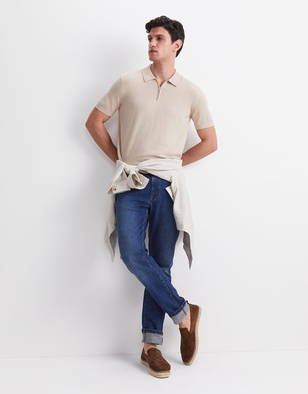 Sportscraft - Ojas Zip Knit Polo