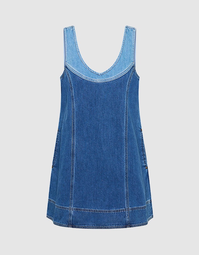 KIVARI - Coralie Denim Mini Dress