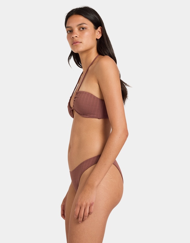 RVCA - Womens Pucker Medium Bikini Botom