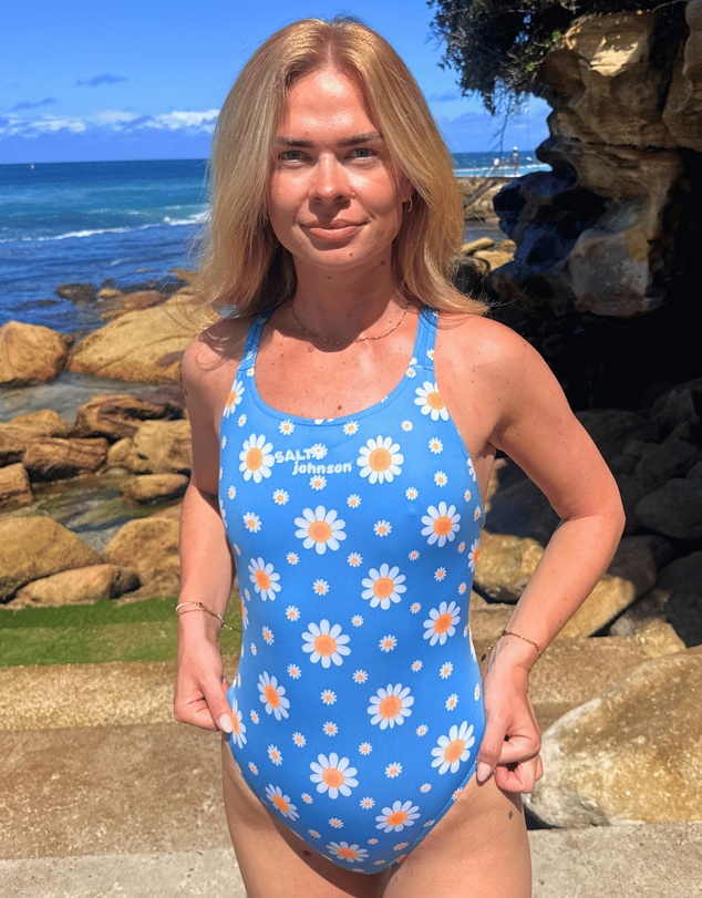 Salty Johnson - Oopsie Daisy Thick Strap One Piece