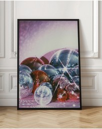 Olive et Oriel - Disco Ball Party by Samantha Hearn Art Print