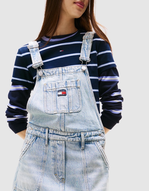 Tommy Jeans - Denim Dungaree Dress