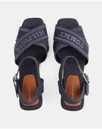 Tommy Hilfiger - Wedge Heel Espadrille Sandals - Women's