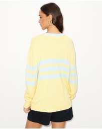 Dazie - Taylor Stripe Knit Jumper