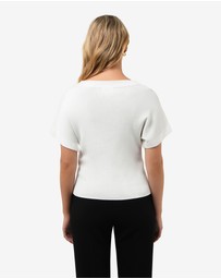 Forcast - Jemma Relaxed Knit Top