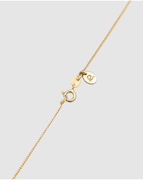 Elli Jewelry - Necklace Drop Pendant Elegant with Moonstone in 925 Sterling Silver Gold Plated