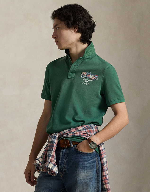 Polo Ralph Lauren - Classic Fit Truck-Appliquéd Polo Shirt