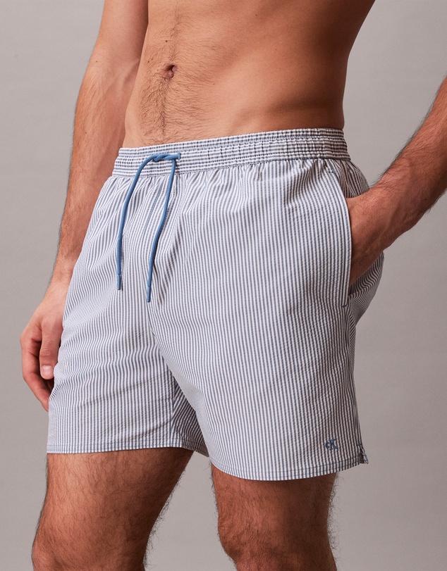 Calvin Klein - Icon Seersucker Swim Shorts