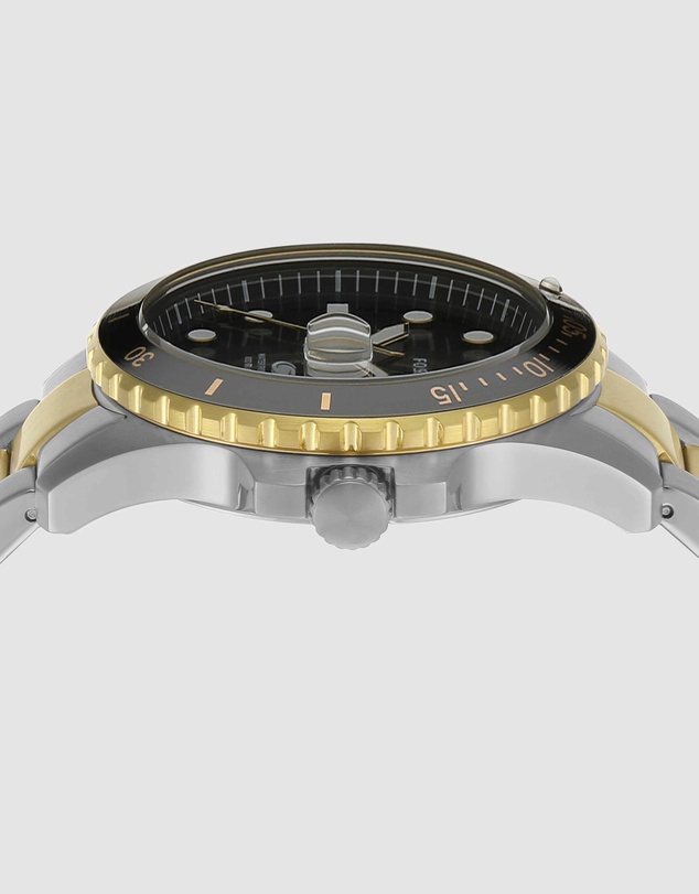 Fossil - Fossil Blue Dive Two Tone Analogue Watch