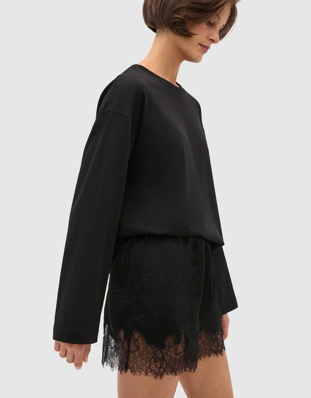 Seed Heritage - Cotton Relaxed Long Sleeve Top