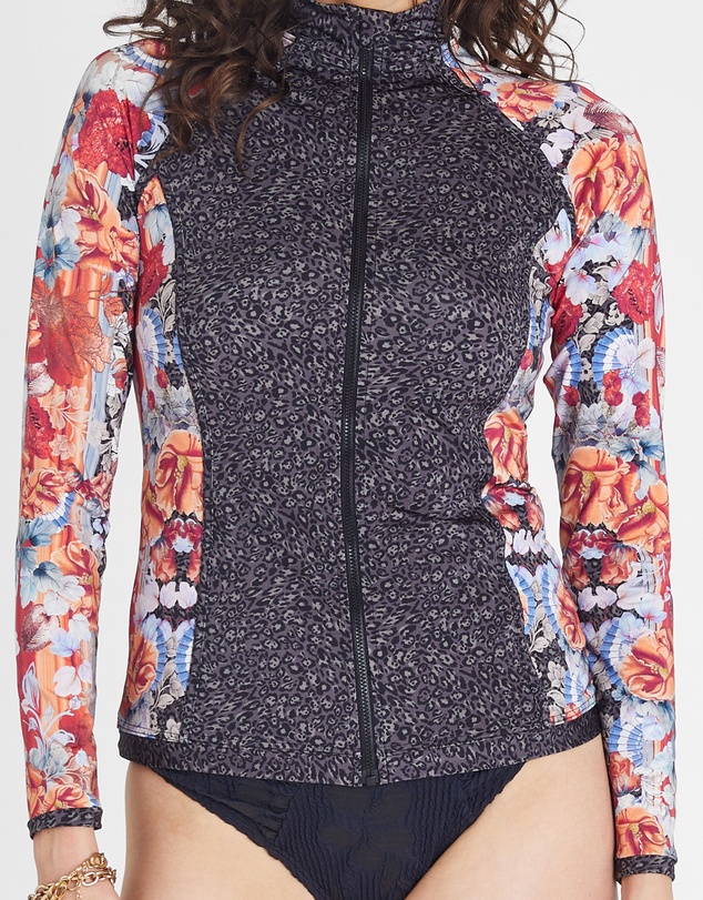 Aqua Blu Australia - Gardenia Hayley Rash Guard